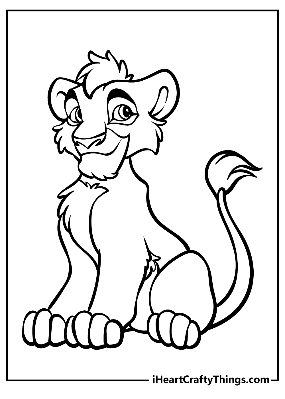 Lion king coloring pages free printables