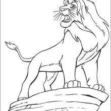 The lion king coloring pages