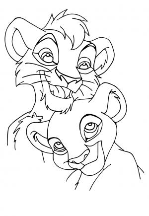 Free printable lion king coloring pages for adults and kids