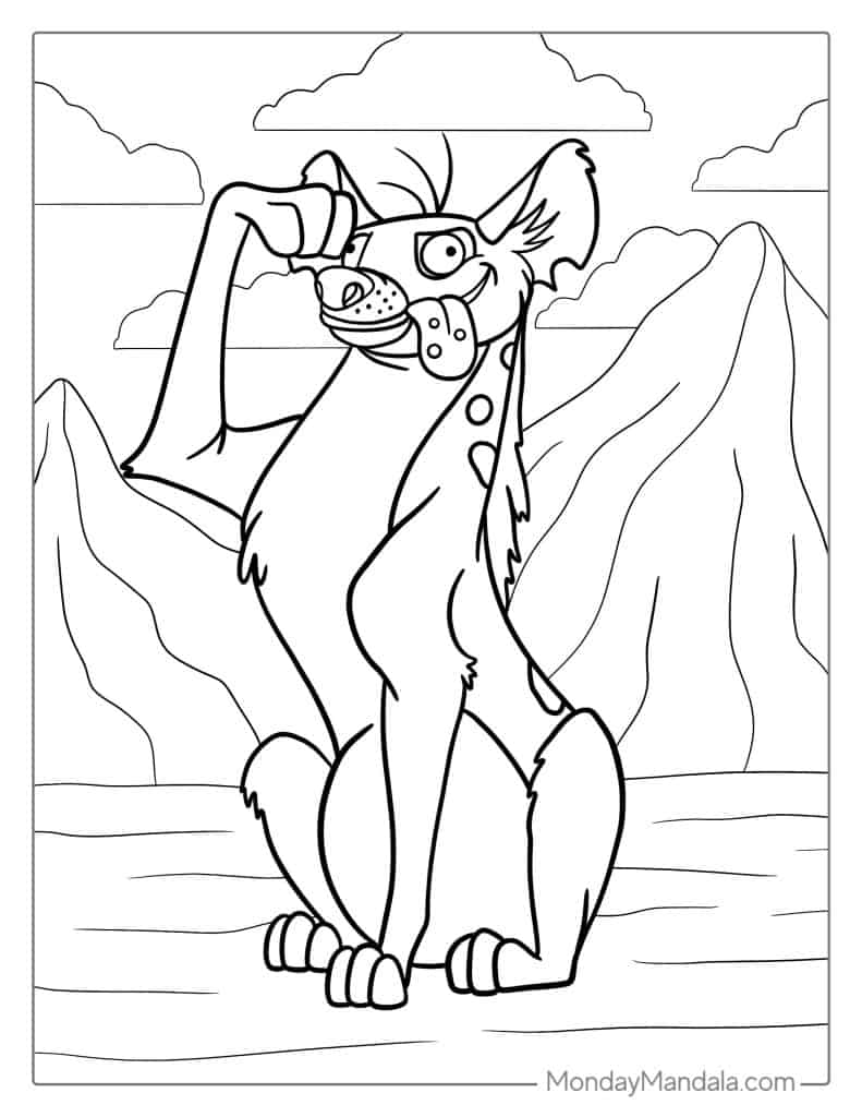 Lion king coloring pages free pdf printables