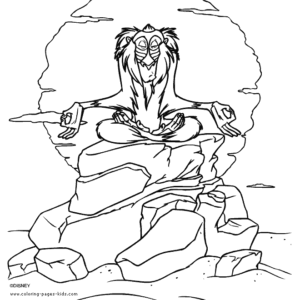 Lion king coloring pages printable for free download