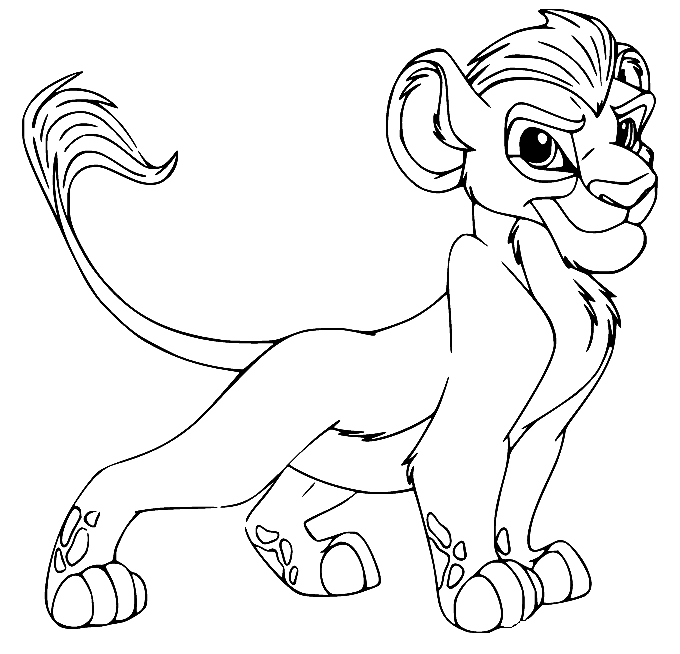 Lion guard coloring pages printable for free download