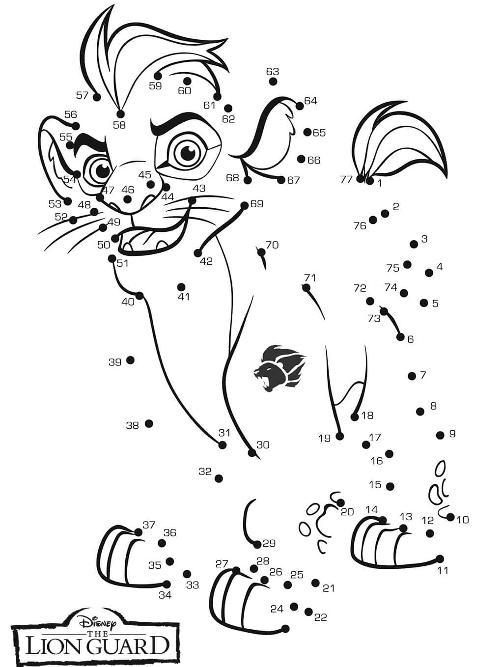 Lion guard coloring pages