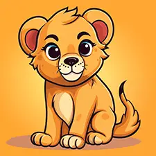 Cute lion coloring pages free printable pdfs