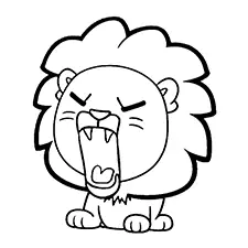 Cute lion coloring pages free printable pdfs