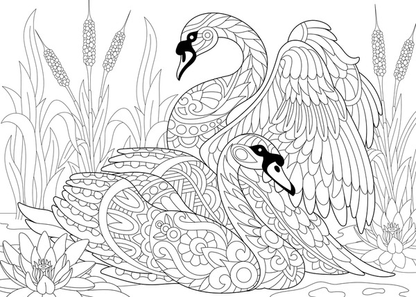 Thousand coloring page eye royalty