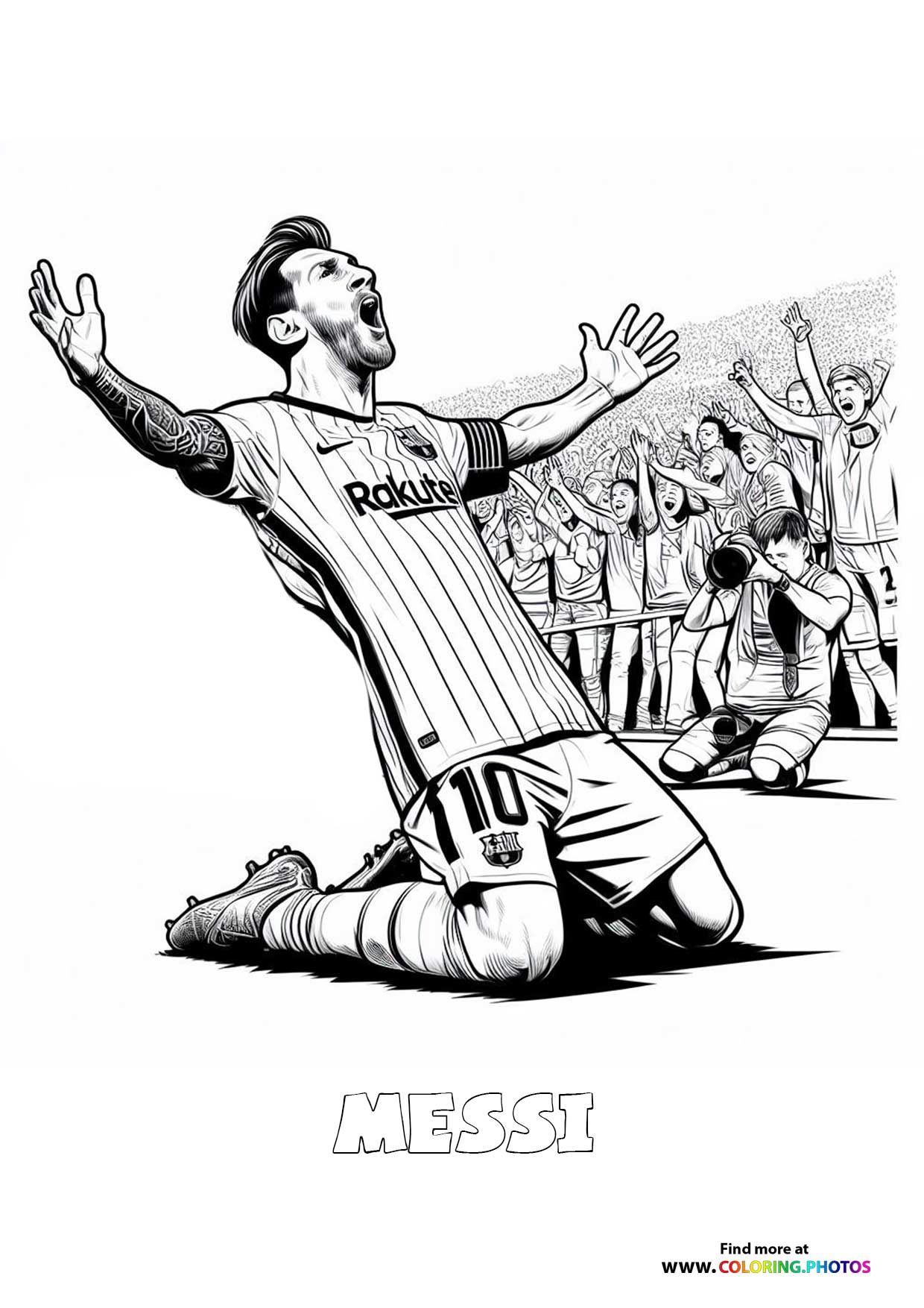 Messi celebration