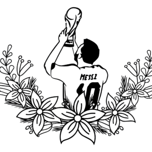 Lionel messi coloring pages printable for free download