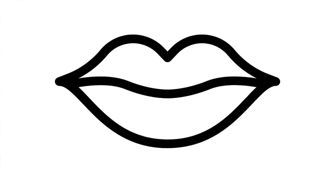 Lips coloring pages coloring pages free printable