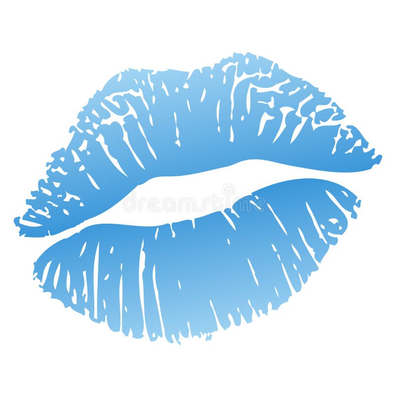 Blue lipstick stock illustrations â blue lipstick stock illustrations vectors clipart