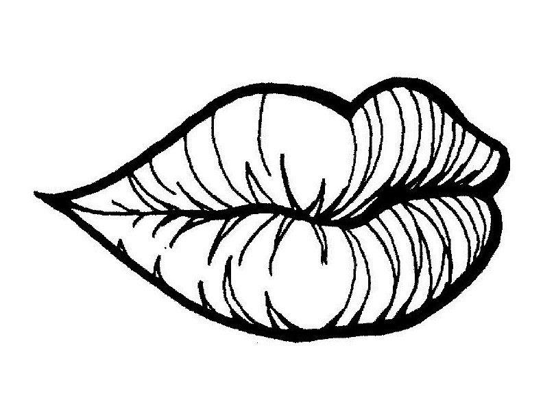 Free lips coloring pages download free lips coloring pages png images free cliparts on clipart library