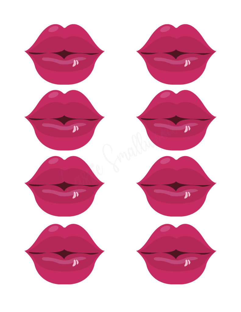 Pretty lips templates