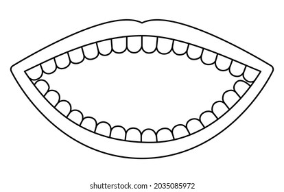 Lips coloring page images stock photos d objects vectors