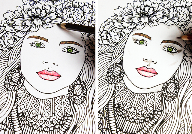 Shading a coloring page tips and tricks