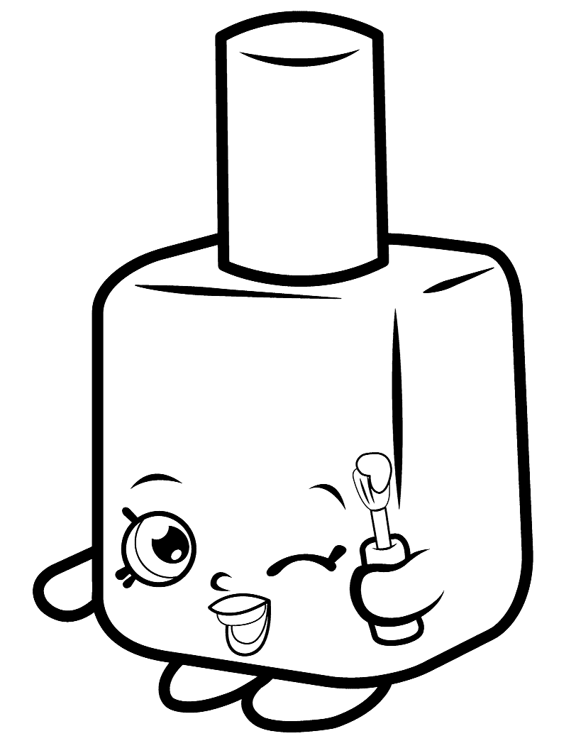 Shopkins coloring pages printable for free download