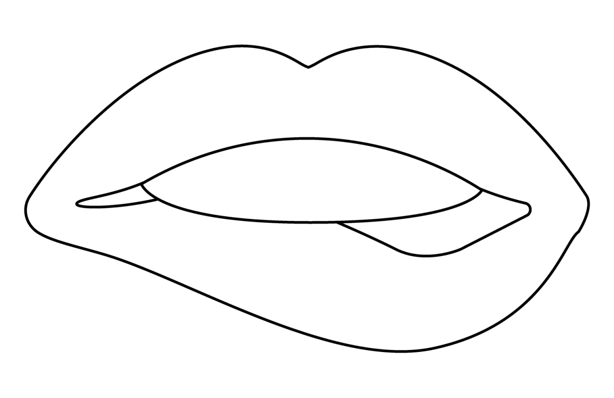 Lips coloring pages free printable pages and easy diy activities