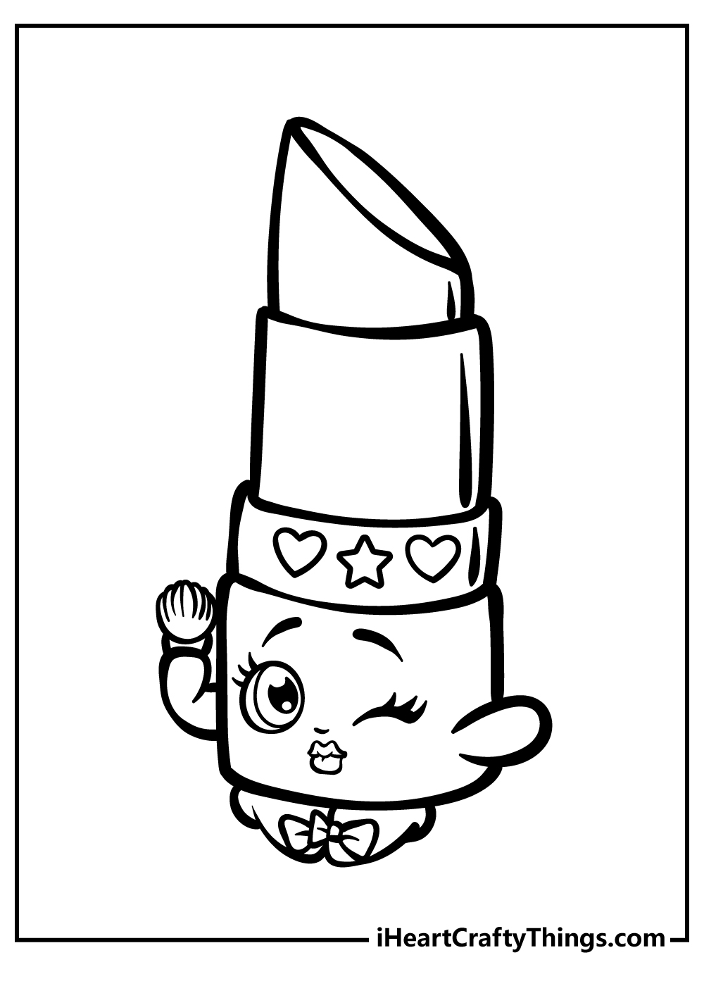 Shopkins coloring pages free printables