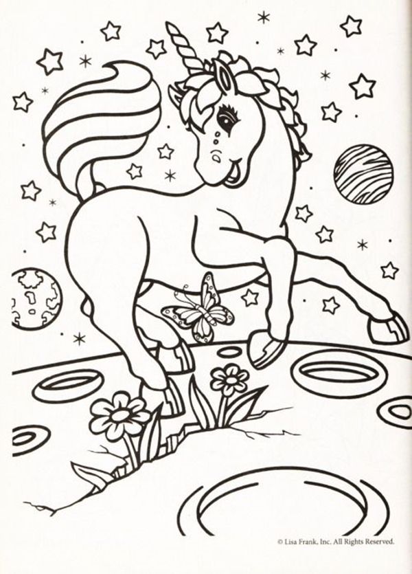 Free printable coloring pages to download â buzz unicorn coloring pages lisa frank coloring books free printable coloring pages