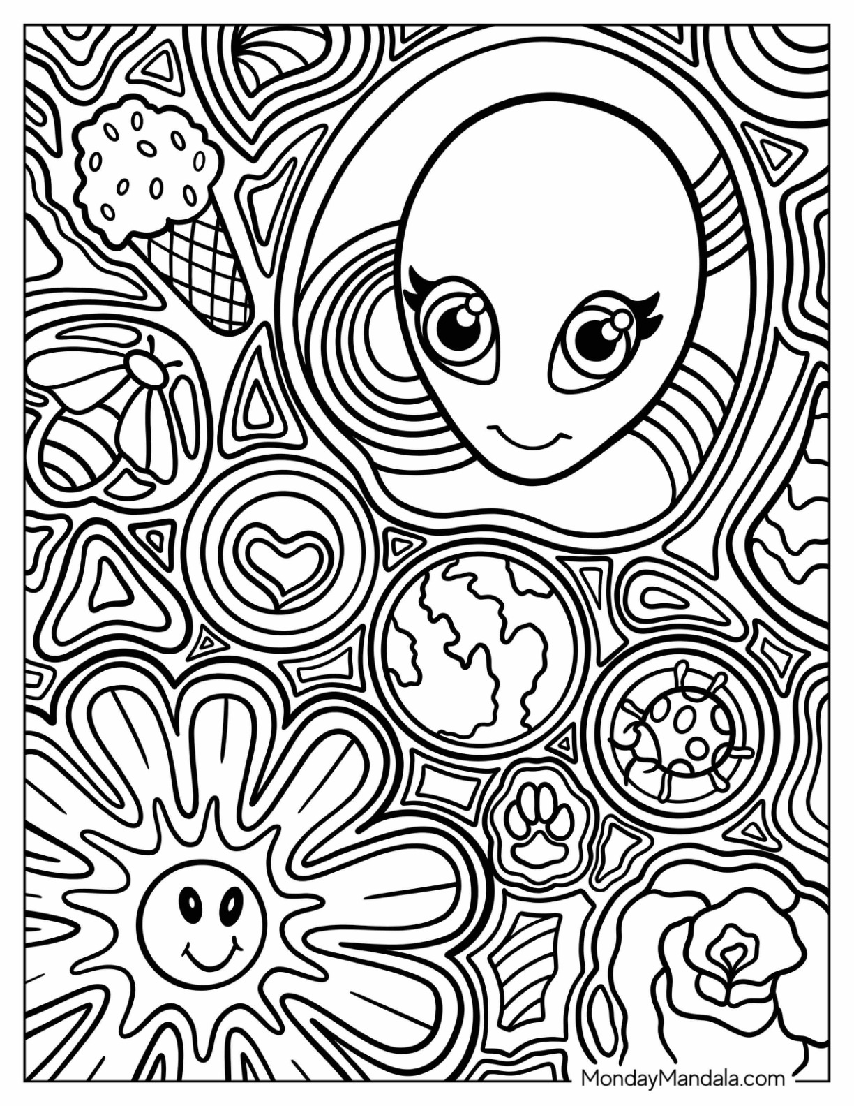 Lisa frank coloring pages free pdf printables