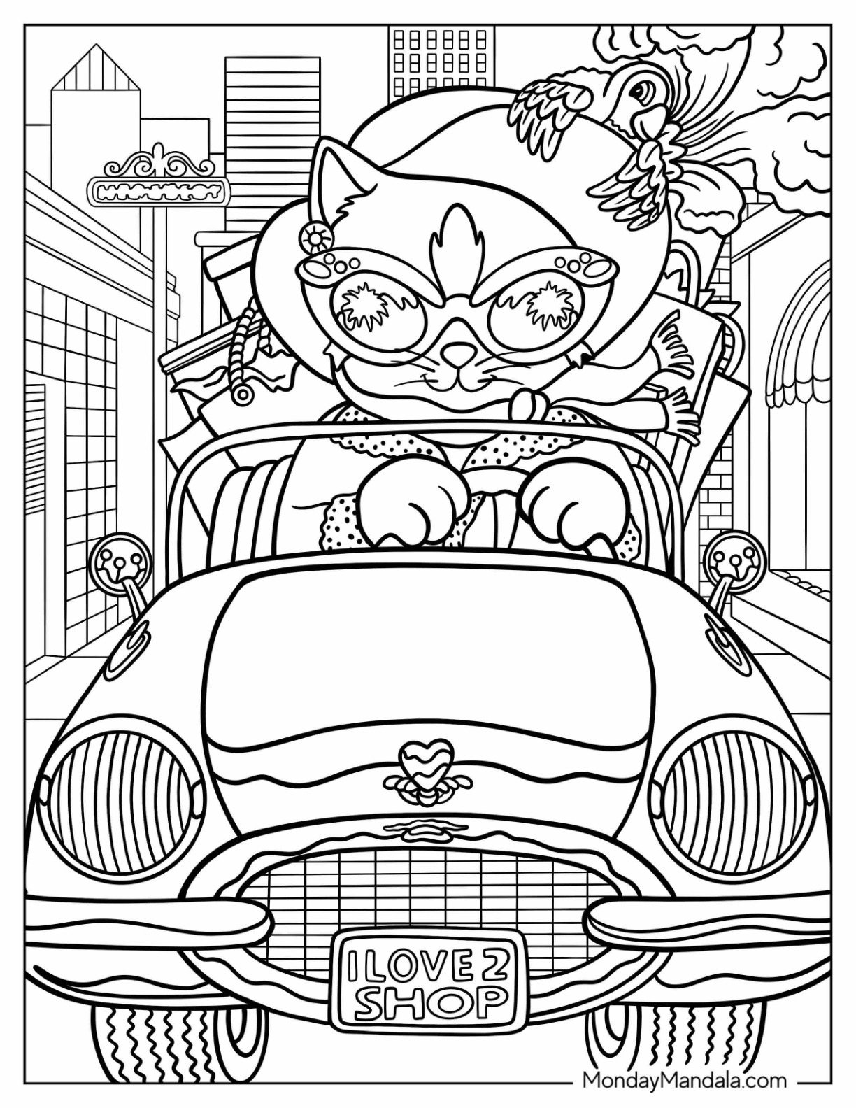 Lisa frank coloring pages free pdf printables