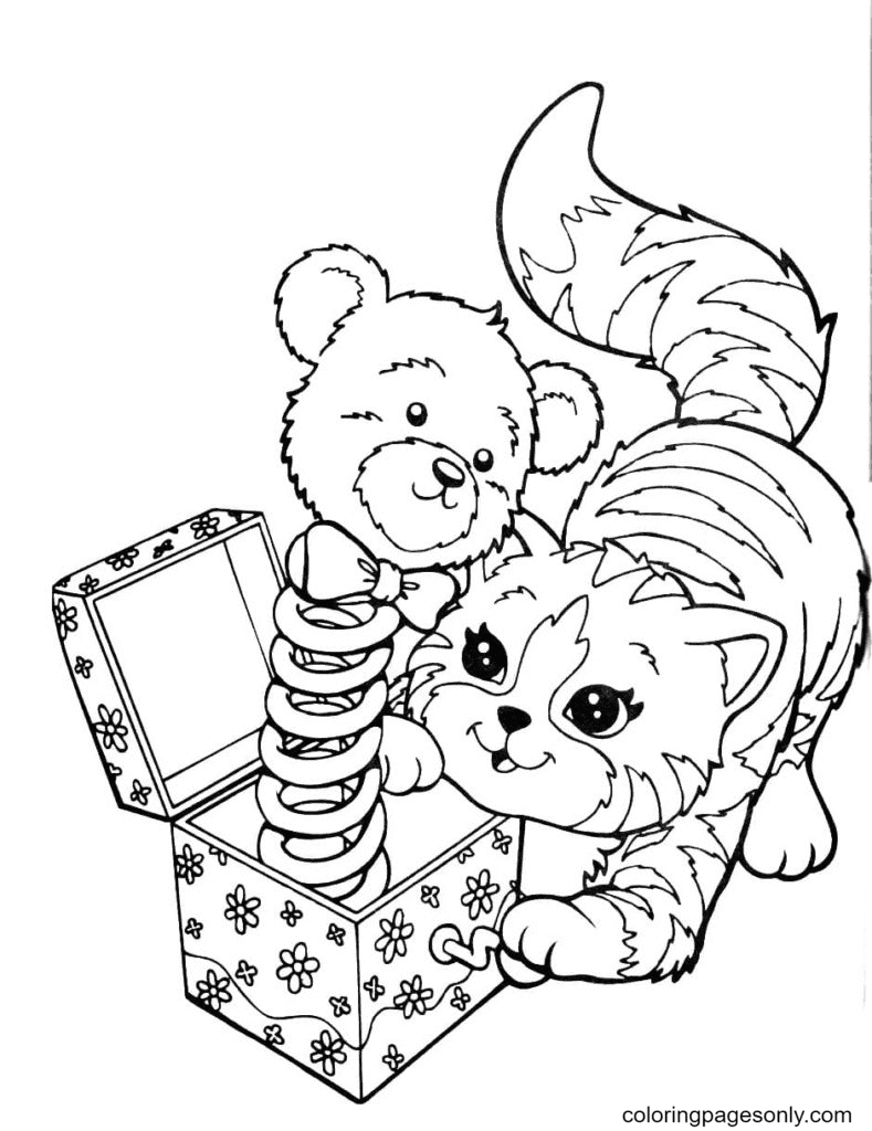 Printable lisa frank coloring pages printable for free download