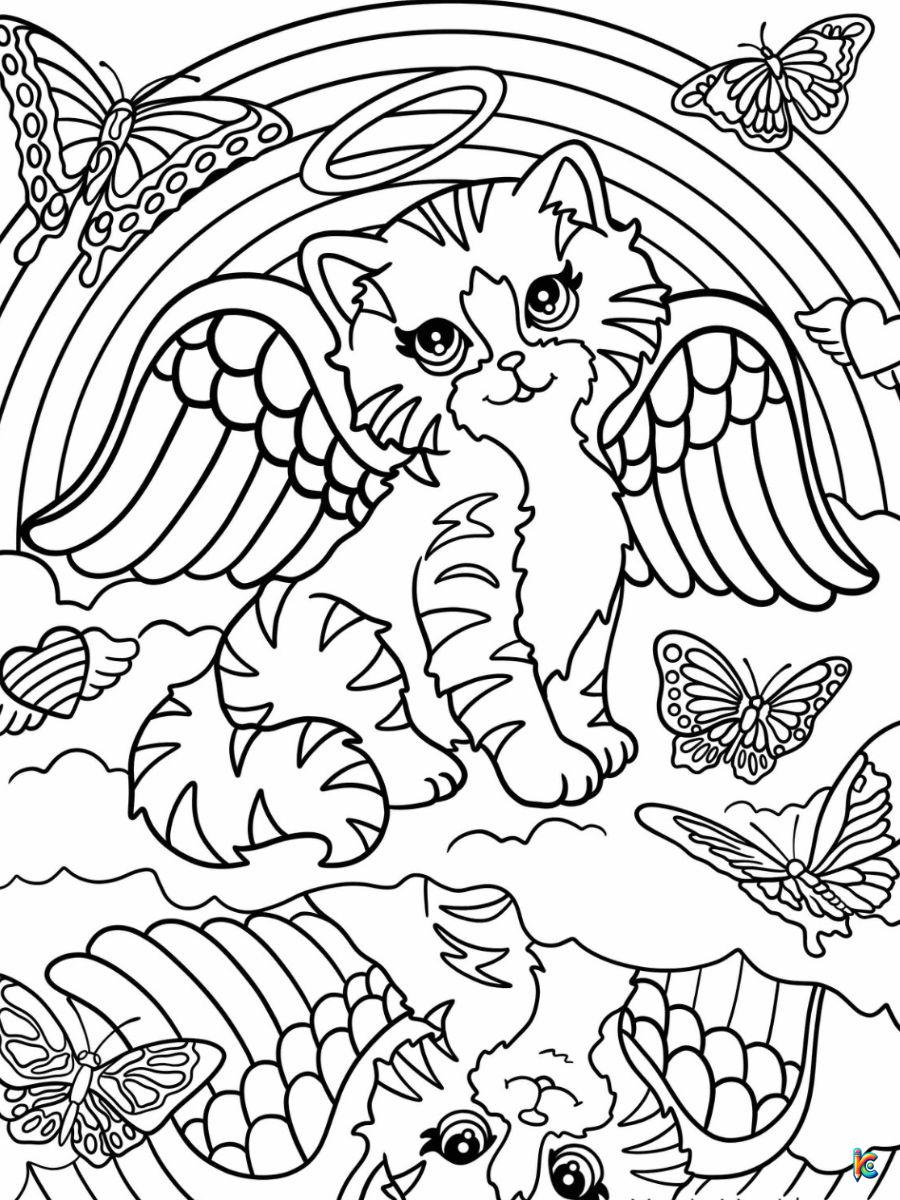 Lisa frank coloring pages â