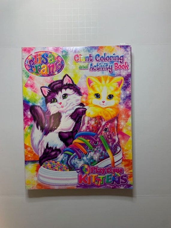 Lisa frank playtime kittens coloring book