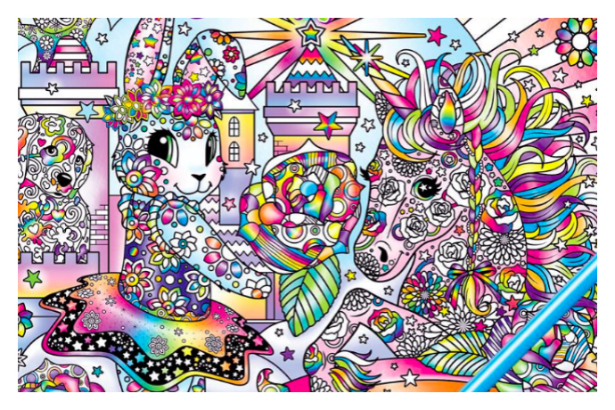 Lisa frank adult coloring books who needs some more rainbows