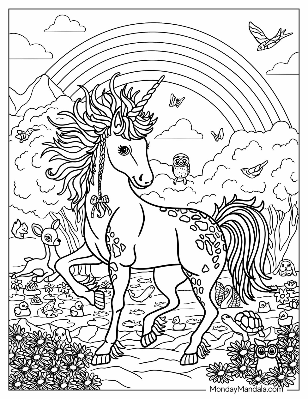 Lisa frank coloring pages free pdf printables