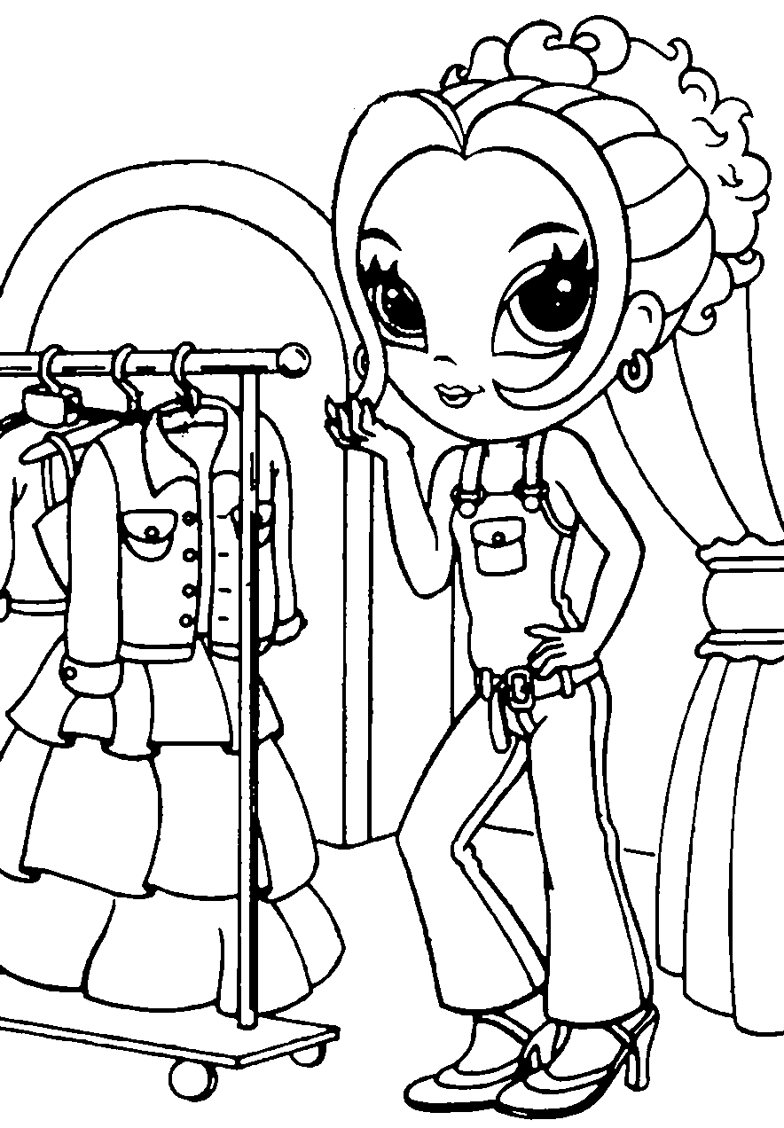 Lisa frank coloring pages