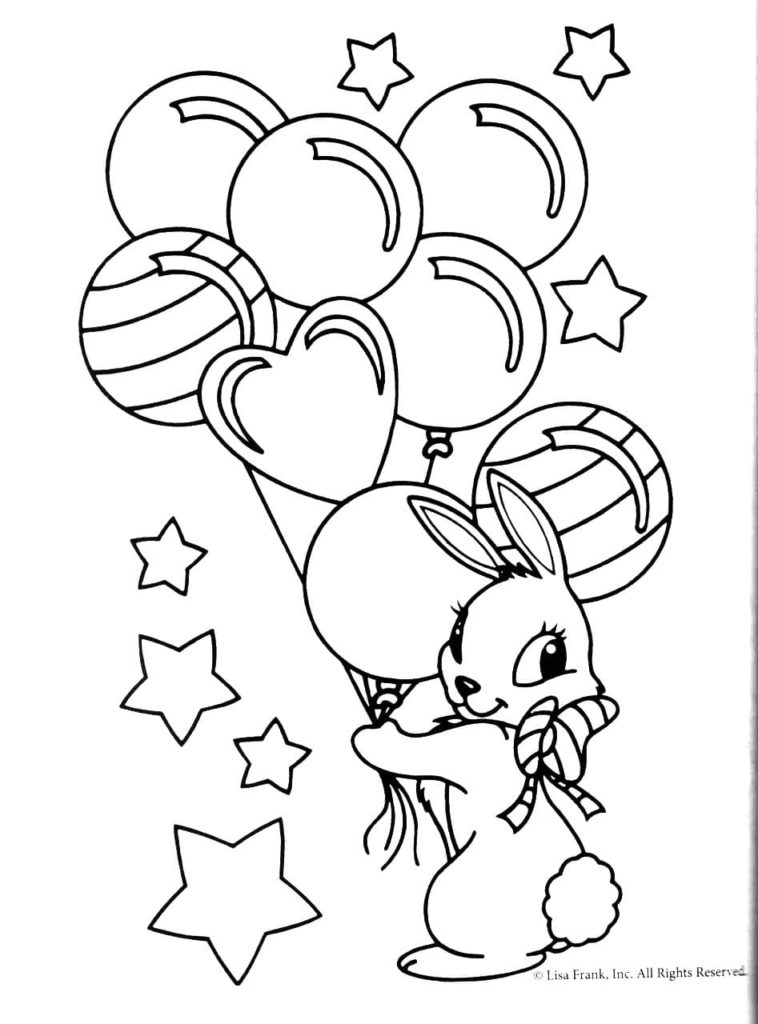 Lisa frank coloring pages printable coloring pages for girls