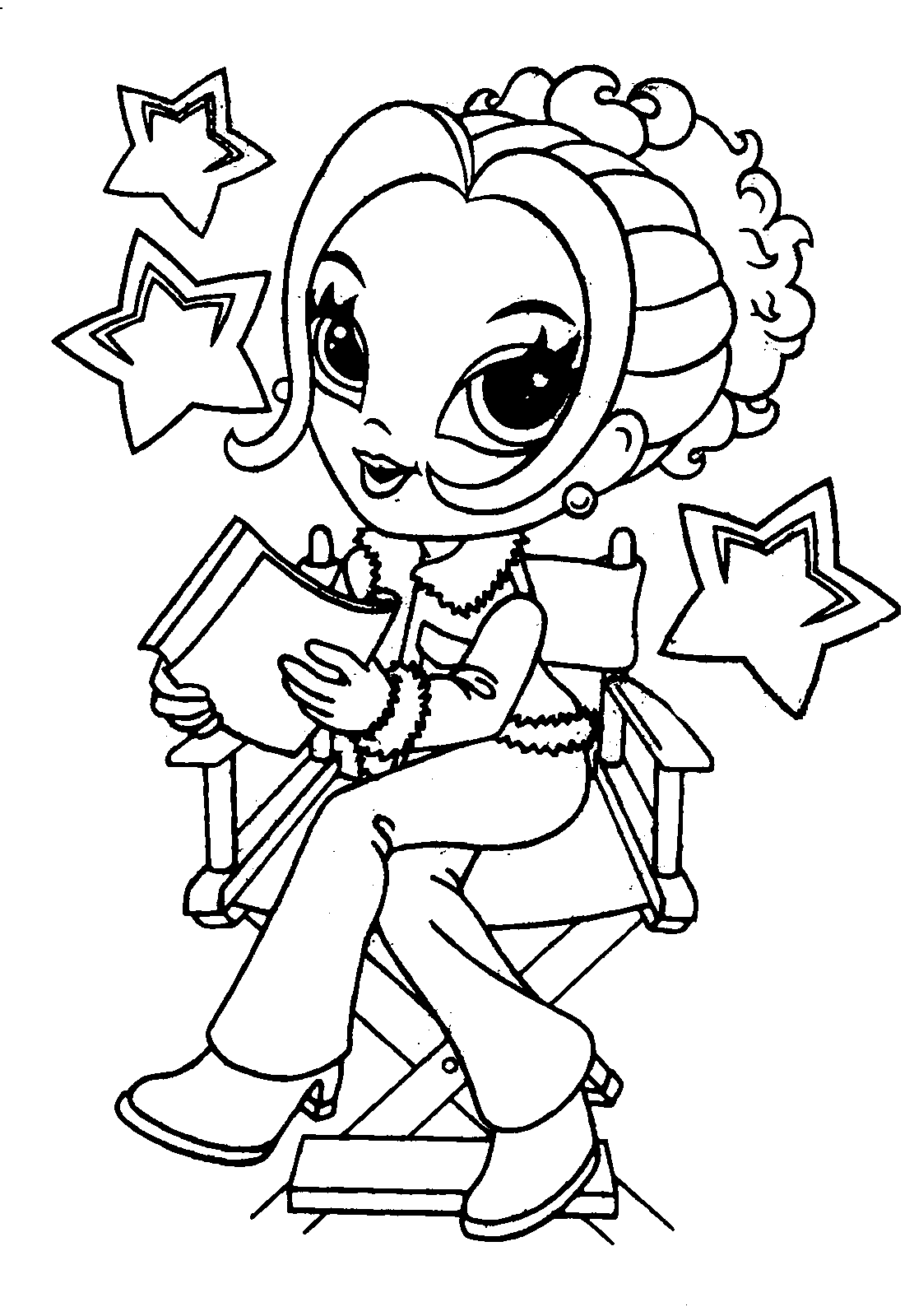 Lisa frank coloring pages