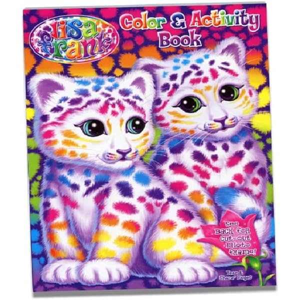 Lisa frank jumbo coloring activity book best buds modern publishing a division of kappa books publishers modern publishing lisa frank books