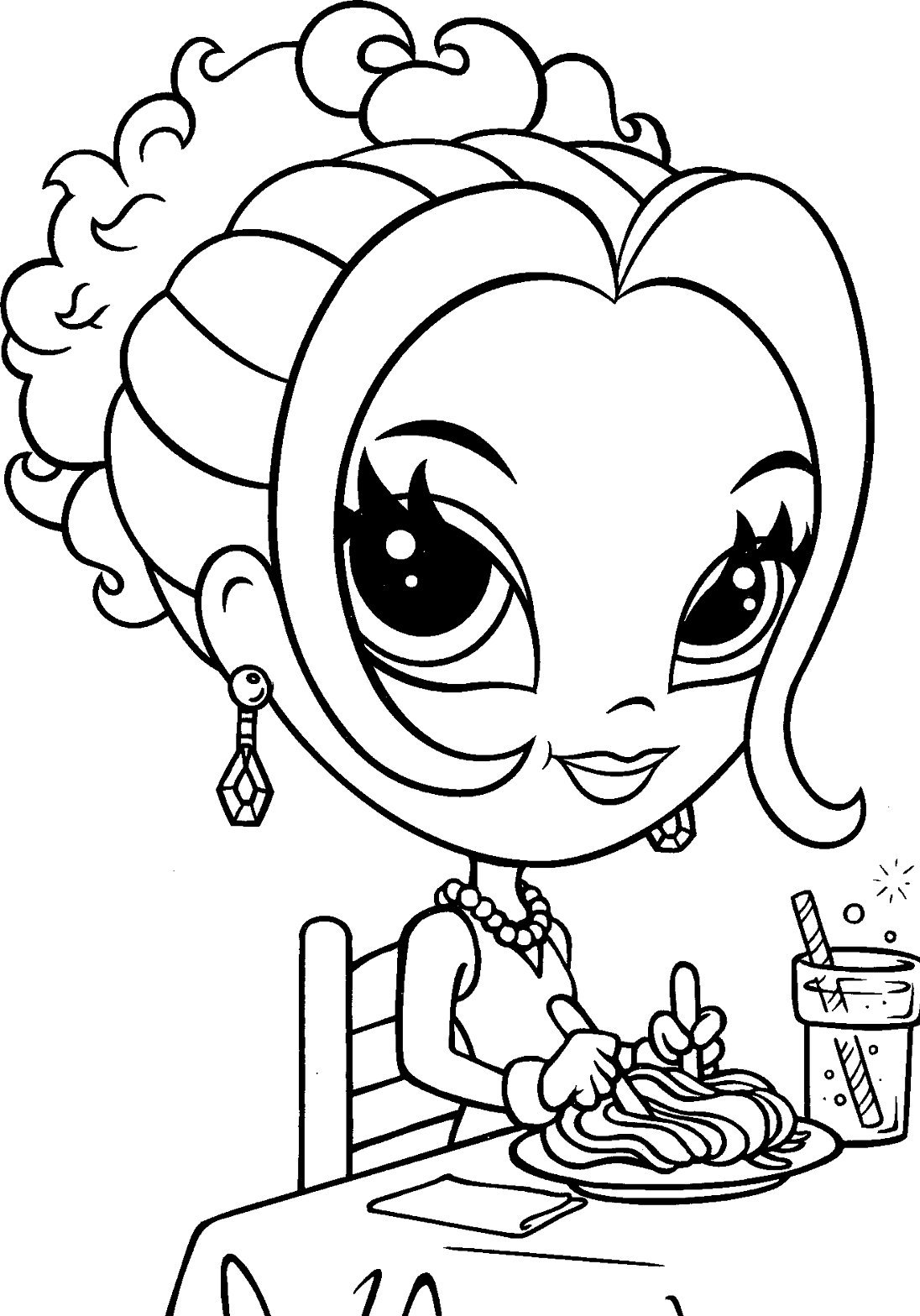 Get these lisa frank coloring pages pdf for your lovely kids