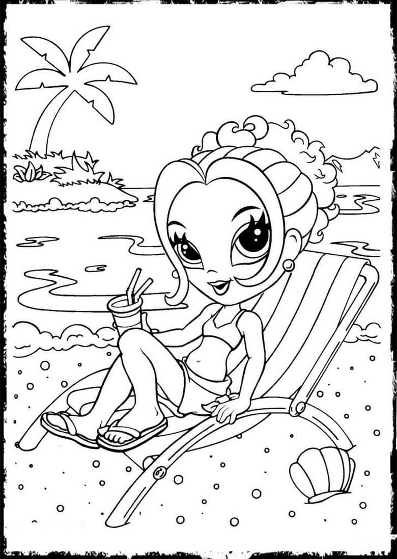 Lisa frank coloring pages printable coloring pages for girls