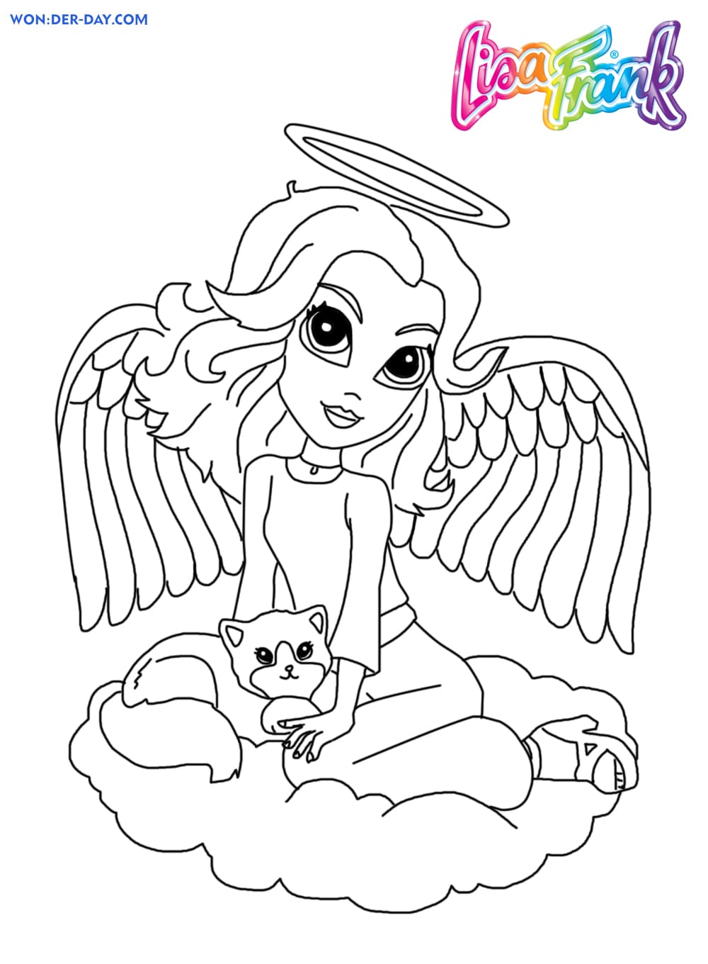 Lisa frank coloring pages printable coloring pages for girls