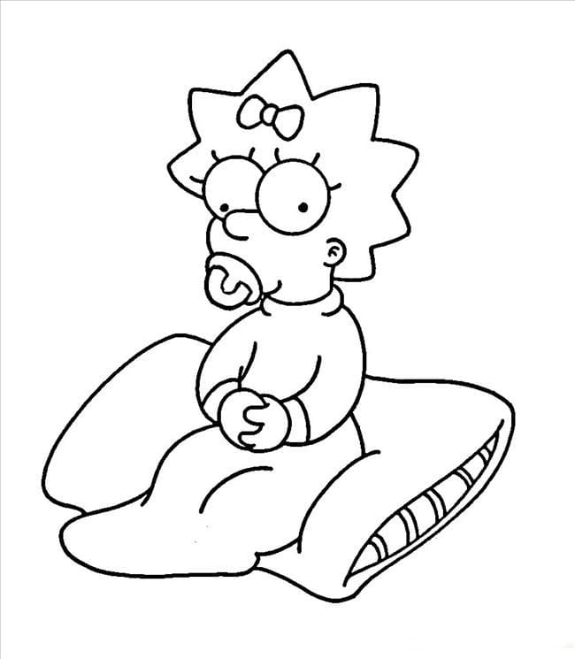 The simpson coloring pages by coloringpageswk on