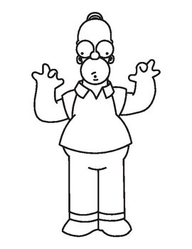 Pages simpsons coloring family adventures with our printable coloring sheets