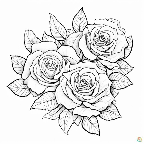 Stream rose coloring pages from coloring pages qtk listen online for free on