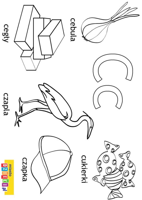Kolorowanki malowanki dla dzieci do druku alfabet