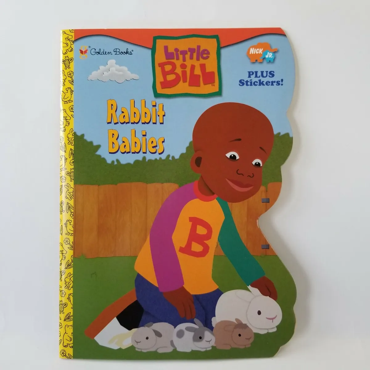 Nick jr little bill activity coloring book golden book rabbit babies stickers