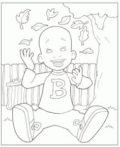 Coloring pages little bill