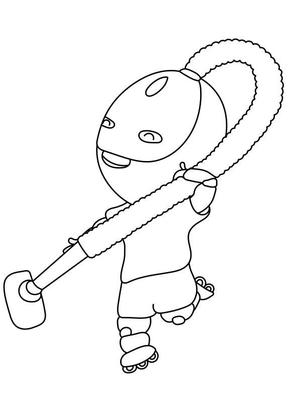 Cleaning robot drawing for coloring page free printable nurieworld