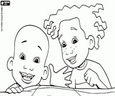 Coloring pages little bill