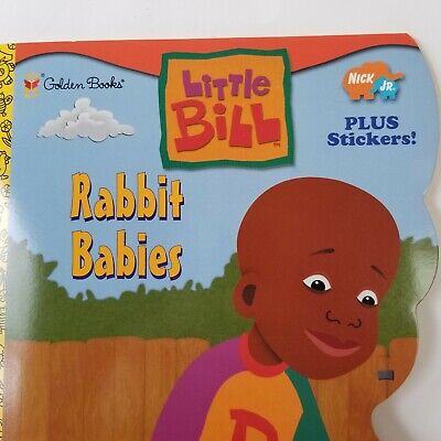 Nick jr little bill activity coloring book golden book rabbit babies stickers