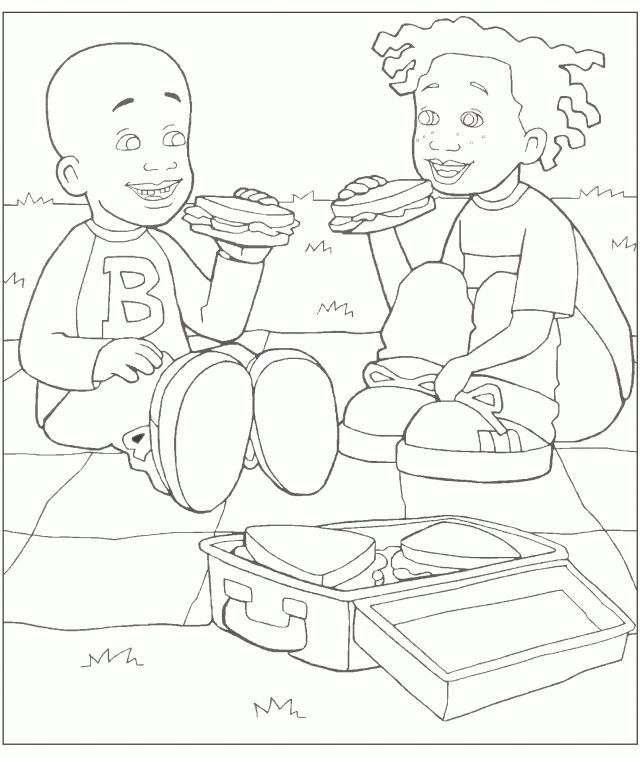 Little bill free printable coloring pages free printable coloring colouring pages