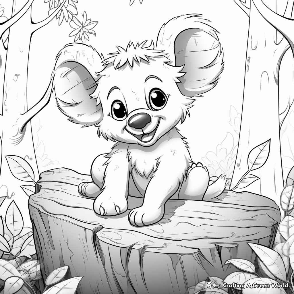 Australian animals coloring pages