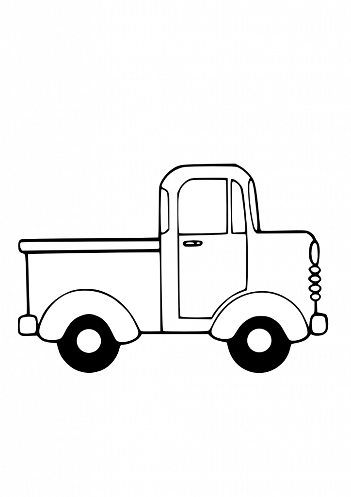 Profitable little blue truck coloring pages perfect