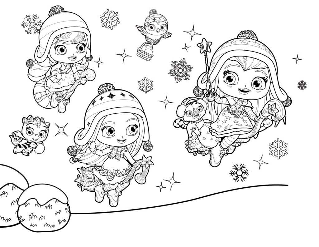 Little charmers coloring pages pictures free printable