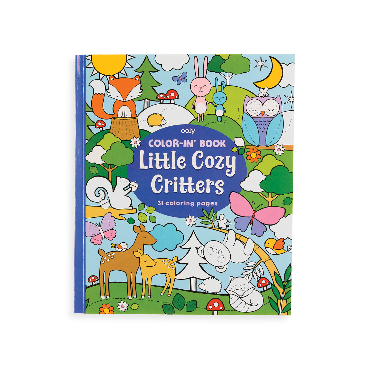 Little cozy critters coloring book